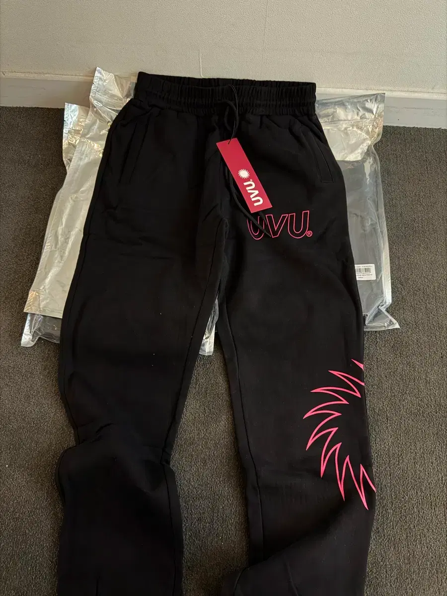 UVU トレーナー ショートパンツ 黒 L UVU club トレーニングショーツ